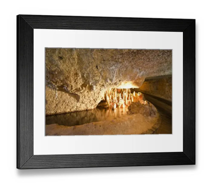 Framed Print : Harrisons Cave Barbados, Caribbean Framed Print : Harrisons Cave Barbados, Caribbean