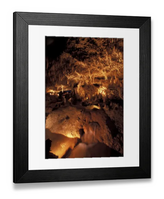 Framed Print : Caribbean, Barbados. Harrison Caves Framed Print : Caribbean, Barbados. Harrison Caves