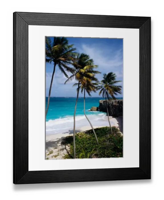 Framed Print : Barbados. Bottom bay Framed Print : Barbados. Bottom bay