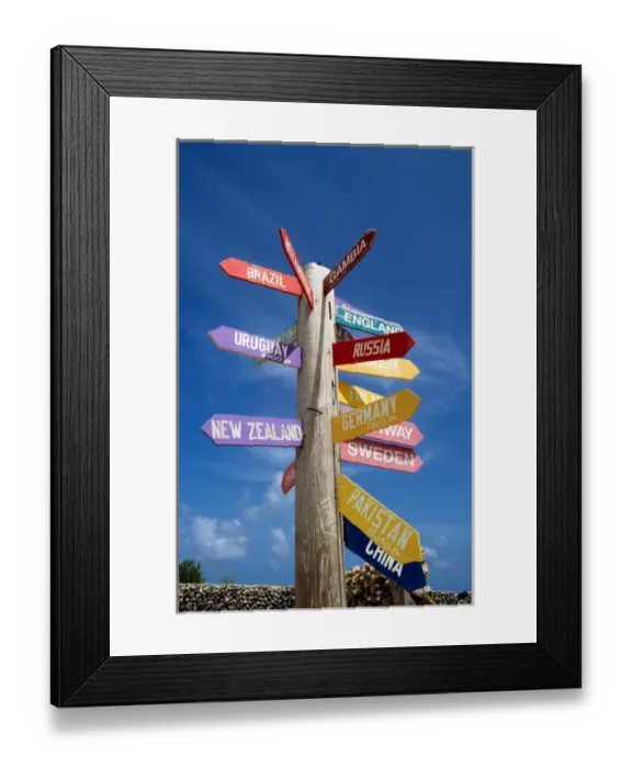 Framed Print : Barbados. North Point
