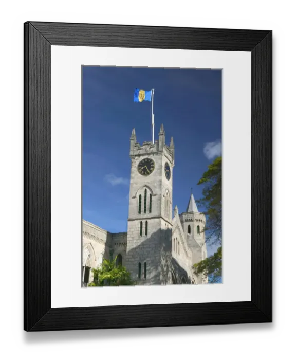 Framed Print : BARBADOS, Bridgetown, Barbados Parliament Building, National Heroes Square Framed Print : BARBADOS, Bridgetown, Barbados Parliament Building, National Heroes Square