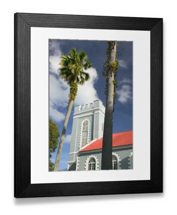 Framed Print : BARBADOS, Bridgetown, Detail of St. Marys Church Framed Print : BARBADOS, Bridgetown, Detail of St. Marys Church