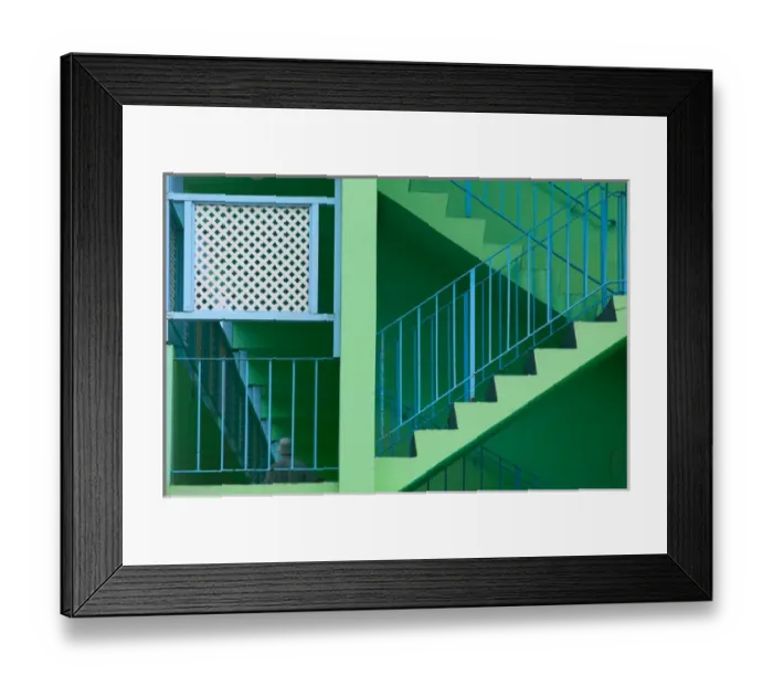 Framed Print : BARBADOS, Rockley, Hotel Staircase Detail, Rockley Beach Framed Print : BARBADOS, Rockley, Hotel Staircase Detail, Rockley Beach