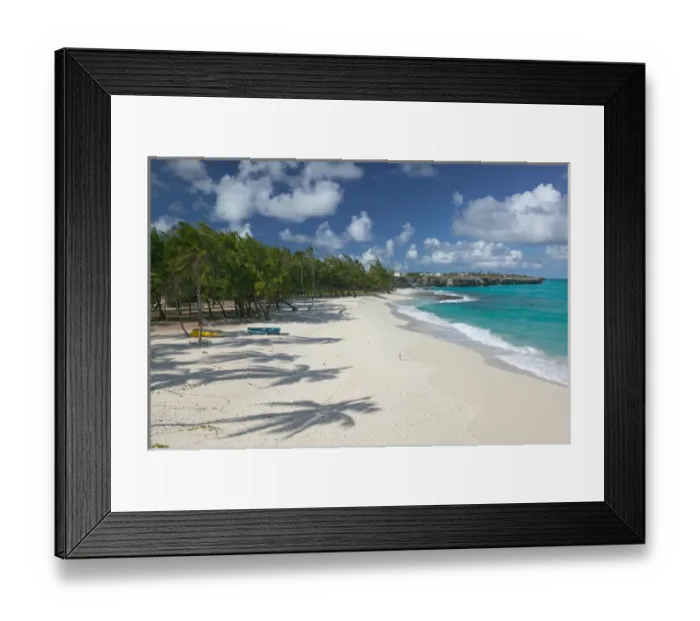Framed Print : BARBADOS, South East Coast, Long Bay, Harrismith Beach Framed Print : BARBADOS, South East Coast, Long Bay, Harrismith Beach