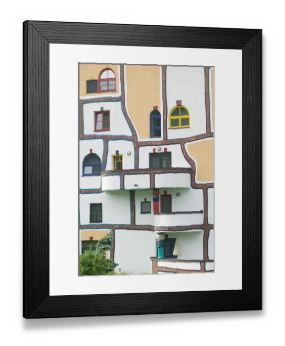 Framed Print : AUSTRIA-STYRIA (Stiermark)- BAD BLUMAU: Rogner-Bad Blumau Hotel (b. 1997) designed Framed Print : AUSTRIA-STYRIA (Stiermark)- BAD BLUMAU: Rogner-Bad Blumau Hotel (b. 1997) designed