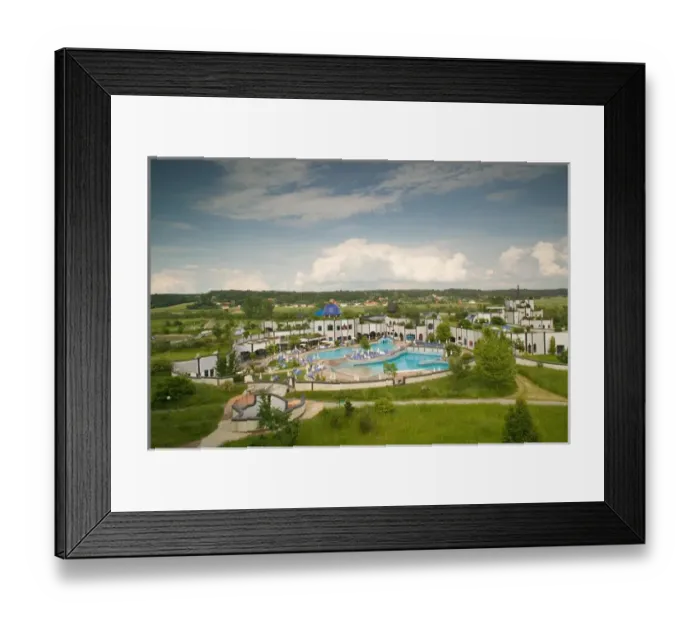 Framed Print : AUSTRIA-STYRIA (Stiermark)- BAD BLUMAU: Rogner-Bad Blumau Hotel (b. 1997) designed Framed Print : AUSTRIA-STYRIA (Stiermark)- BAD BLUMAU: Rogner-Bad Blumau Hotel (b. 1997) designed