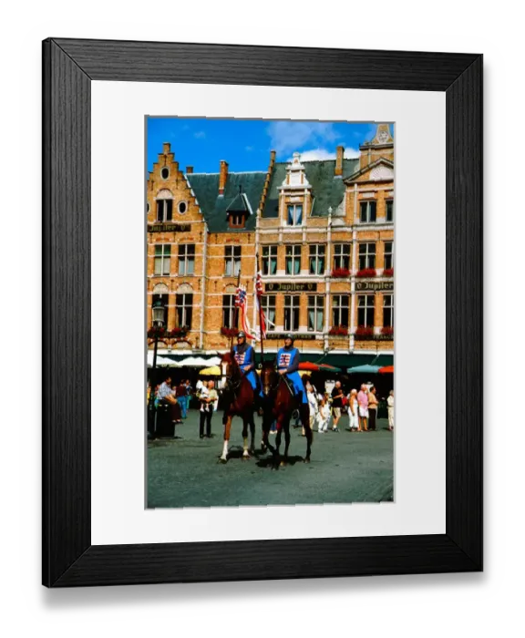 Framed Print : Europe, Belgium, West Flanders Province, Bruges (aka Brugge). Ascension Day parade Framed Print : Europe, Belgium, West Flanders Province, Bruges (aka Brugge). Ascension Day parade