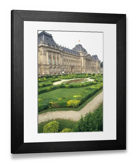 Framed Print : Royal Palace in Brussels Belgium