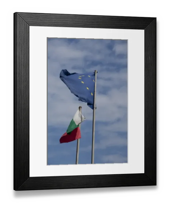 Framed Print : Bulgaria, Port city of Vidin along the Danube River Framed Print : Bulgaria, Port city of Vidin along the Danube River