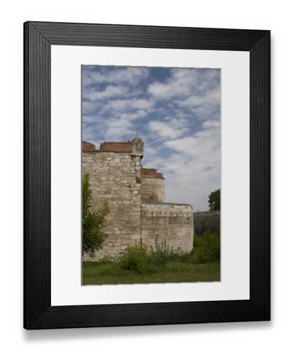 Framed Print : Bulgaria, Port city of Vidin along the Danube River. Baba Vida fort built between the 10th Framed Print : Bulgaria, Port city of Vidin along the Danube River. Baba Vida fort built between the 10th
