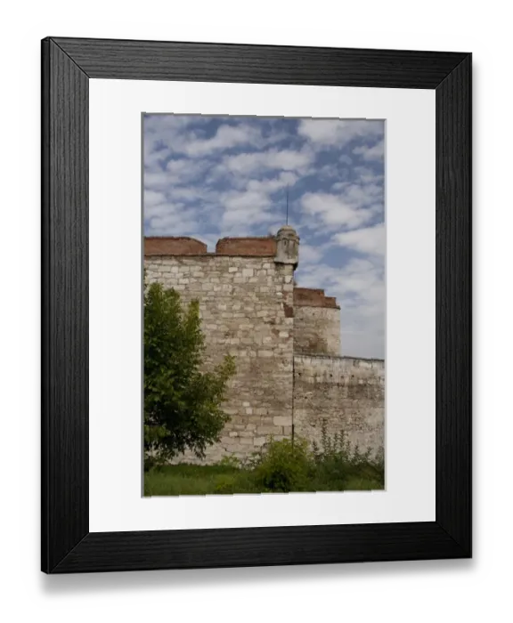 Framed Print : Bulgaria, Port city of Vidin along the Danube River. Baba Vida fort built between the 10th Framed Print : Bulgaria, Port city of Vidin along the Danube River. Baba Vida fort built between the 10th