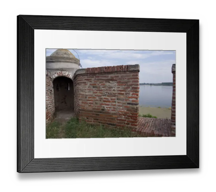 Framed Print : Bulgaria, Port city of Vidin along the Danube River. Baba Vida fort built between the 10th Framed Print : Bulgaria, Port city of Vidin along the Danube River. Baba Vida fort built between the 10th