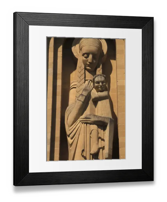 Framed Print : EUROPE, Belgium, Ardennes Madonna and Child, Dural Monestary Framed Print : EUROPE, Belgium, Ardennes Madonna and Child, Dural Monestary