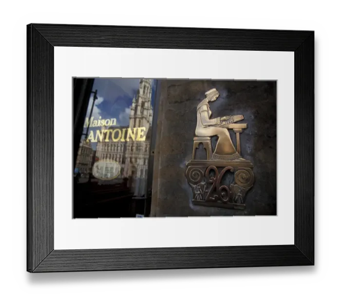 Framed Print : EUROPE, Belgium, Brussels Famed Lace Shop, Grande Place Framed Print : EUROPE, Belgium, Brussels Famed Lace Shop, Grande Place