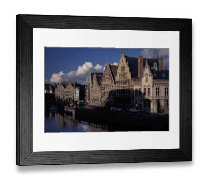 Framed Print : EUROPE, Belgium, Bruges Gent Guildhouses Framed Print : EUROPE, Belgium, Bruges Gent Guildhouses