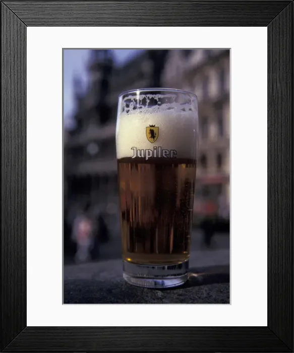 Framed Print : Europe, Belgium, Brussels Famed Belgian beer Framed Print : Europe, Belgium, Brussels Famed Belgian beer
