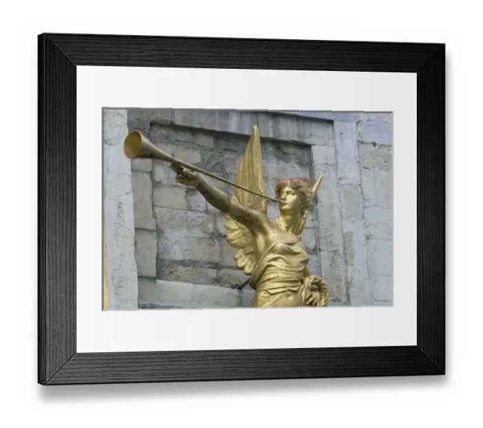 Framed Print : Europe, Belgium, Flanders, Brussels, Angel, detail in the Grand Place, La Maison Framed Print : Europe, Belgium, Flanders, Brussels, Angel, detail in the Grand Place, La Maison