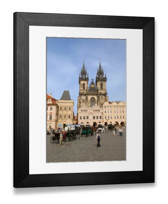 Framed Print : old town square, Czech Republic, prague Framed Print : old town square, Czech Republic, prague
