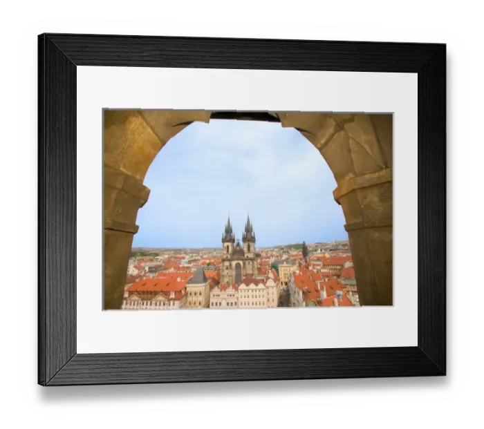 Framed Print : Mother of God in front of Tyn, Czech Republic, prague Framed Print : Mother of God in front of Tyn, Czech Republic, prague