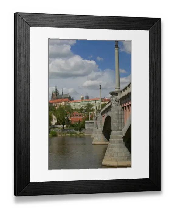 Framed Print : historic bridge, Czech Republic, prague Framed Print : historic bridge, Czech Republic, prague