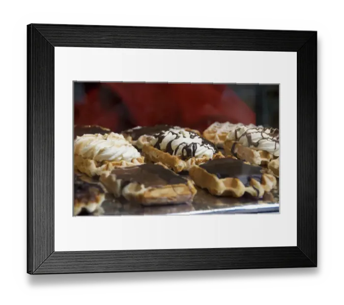 Framed Print : Europe, Belgium, Brussels-Capital Region, Brussels, Brussel, Bruxelles, Belgian waffles Framed Print : Europe, Belgium, Brussels-Capital Region, Brussels, Brussel, Bruxelles, Belgian waffles