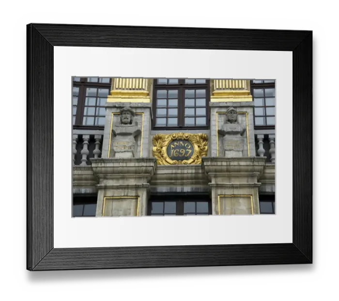 Framed Print : Europe, Belgium, Brussels-Capital Region, Brussels, Brussel, Bruxelles, detail of Framed Print : Europe, Belgium, Brussels-Capital Region, Brussels, Brussel, Bruxelles, detail of