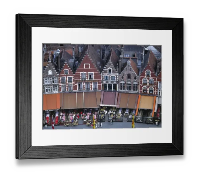 Framed Print : Europe, Belgium, Brugge. The view from the tower in Brugge, a World Heritage Site Framed Print : Europe, Belgium, Brugge. The view from the tower in Brugge, a World Heritage Site