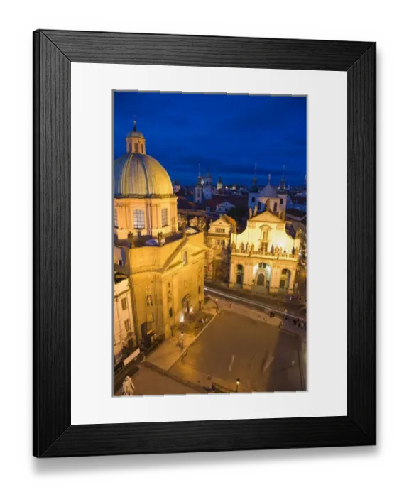 Framed Print : View from 14th Century Old Town Bridge Tower, Karluv Most (Charles Bridge) Historical Framed Print : View from 14th Century Old Town Bridge Tower, Karluv Most (Charles Bridge) Historical