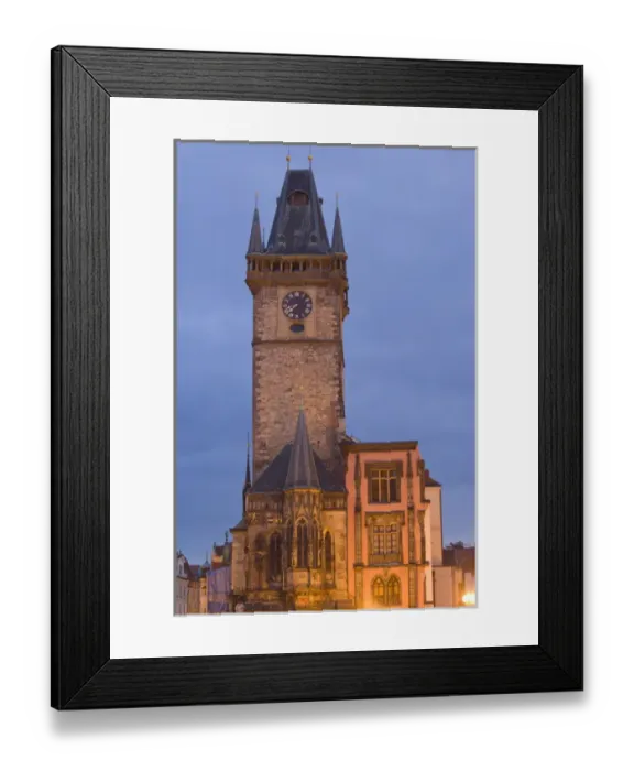 Framed Print : Old Town Hall Tower, Prague, Czech Republic Framed Print : Old Town Hall Tower, Prague, Czech Republic