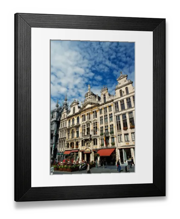Framed Print : Belgium, Brussels, Grand Place
