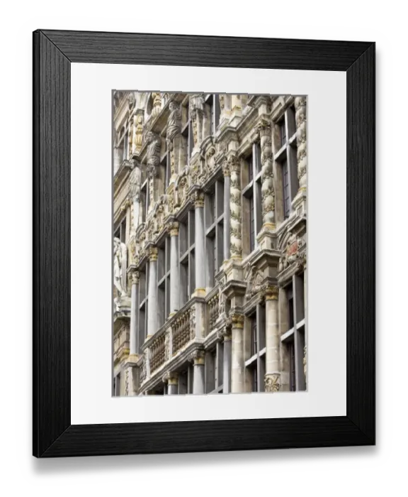 Framed Print : Brussels, Belgium, City Hall, architecture, historic, Europe Framed Print : Brussels, Belgium, City Hall, architecture, historic, Europe