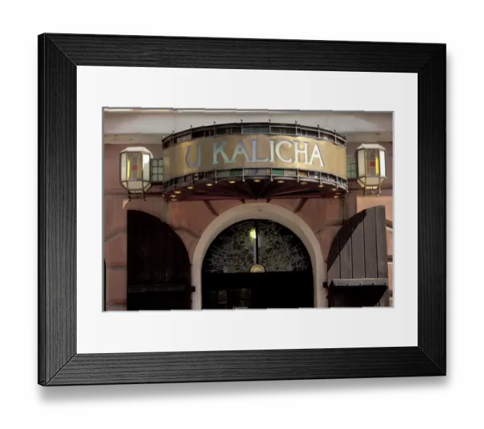 Framed Print : Europe, Czech Republic, Cent. Bohemia, Prague (Praha) Nove Mesto: Kalicha Framed Print : Europe, Czech Republic, Cent. Bohemia, Prague (Praha) Nove Mesto: Kalicha