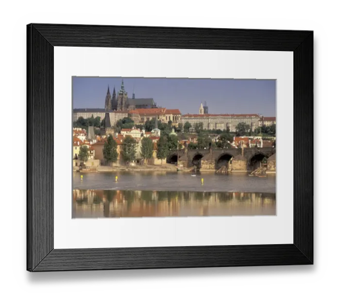 Framed Print : Europe, Czech Republic, Cent. Bohemia, Prague (Praha) St. Nicholas Church, Charles Bridge Framed Print : Europe, Czech Republic, Cent. Bohemia, Prague (Praha) St. Nicholas Church, Charles Bridge