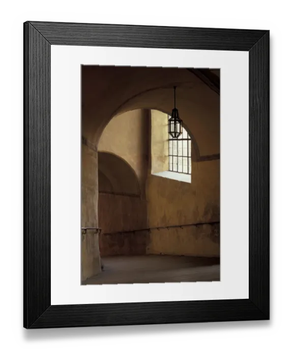 Framed Print : Europe, Czech Republic, Cesky Krumlov. Krumlov Chateau, interior archway Framed Print : Europe, Czech Republic, Cesky Krumlov. Krumlov Chateau, interior archway