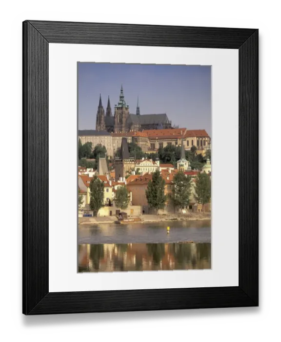Framed Print : Europe, Czech Republic, Cent. Bohemia, Prague (Praha) St. Nicholas Church, Charles Bridge Framed Print : Europe, Czech Republic, Cent. Bohemia, Prague (Praha) St. Nicholas Church, Charles Bridge