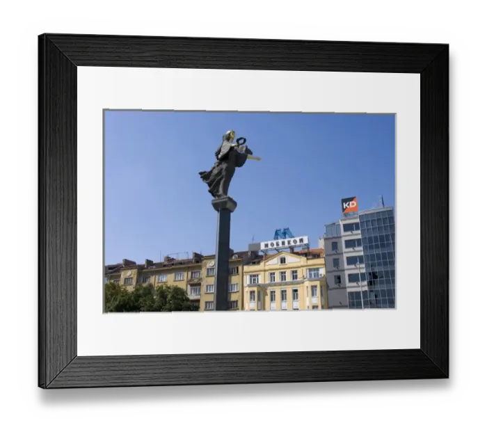 Framed Print : St. Sofia (Sveta Sofia) statue erected in 2001, Sofia, Bulgaria Framed Print : St. Sofia (Sveta Sofia) statue erected in 2001, Sofia, Bulgaria