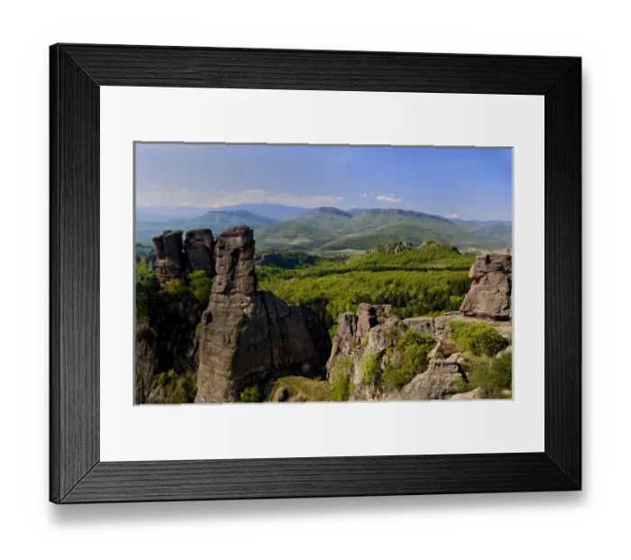 Framed Print : A walk throught Belogradchik Castle Ruins viewing the valley with rock formations Framed Print : A walk throught Belogradchik Castle Ruins viewing the valley with rock formations