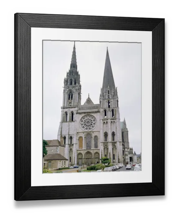 Framed Print : Chartes Cathedral, France Copyright: aAC Ltd Framed Print : Chartes Cathedral, France Copyright: aAC Ltd
