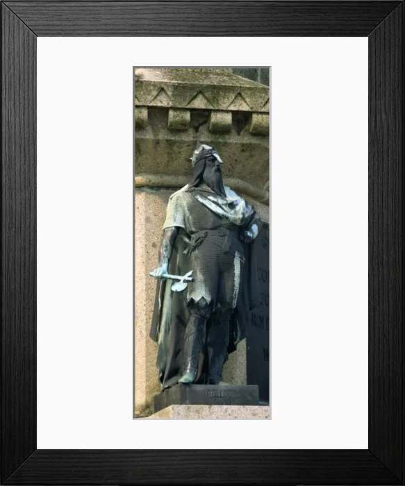 Framed Print : Rollon. First Duke of Normandy. 911-933 Copyright: aA Collection Ltd