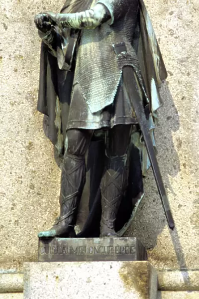 William Longsword or Longspear. Duke of Normandy. 933-942. Statue