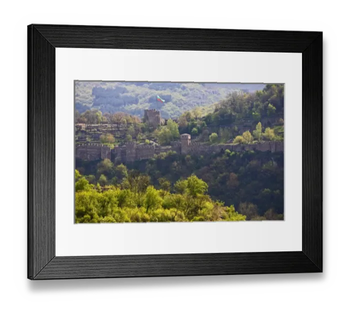 Framed Print : A view of the Tsarevets from hotel refresment stop in Veliko Turnovo Framed Print : A view of the Tsarevets from hotel refresment stop in Veliko Turnovo