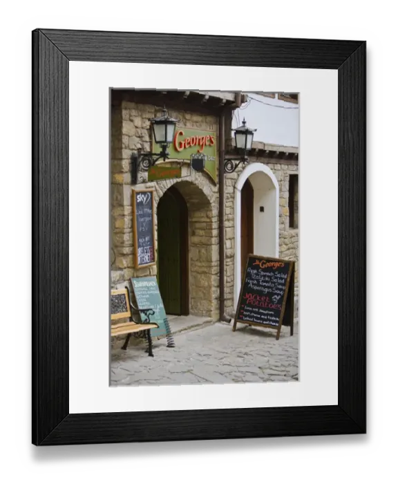 Framed Print : Village shopping at Samovodska Charshia for handcrafts Framed Print : Village shopping at Samovodska Charshia for handcrafts