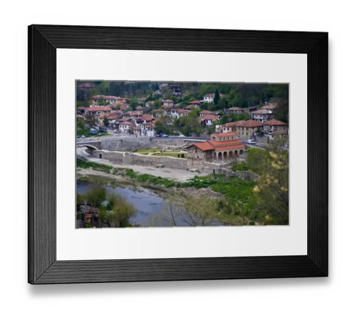 Framed Print : A tour of the Tzarevetz Fortress and its countryside
