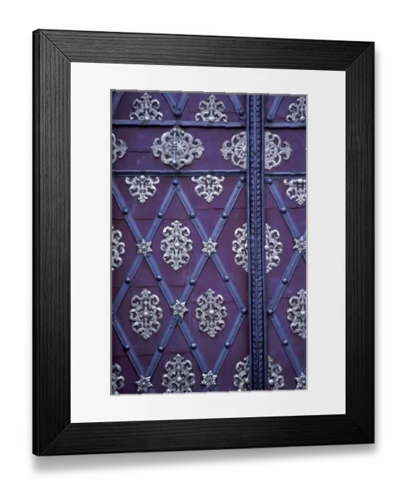 Framed Print : Europe, Czech Republic, Prague Entrance door of the Loreto, constructed in 1626