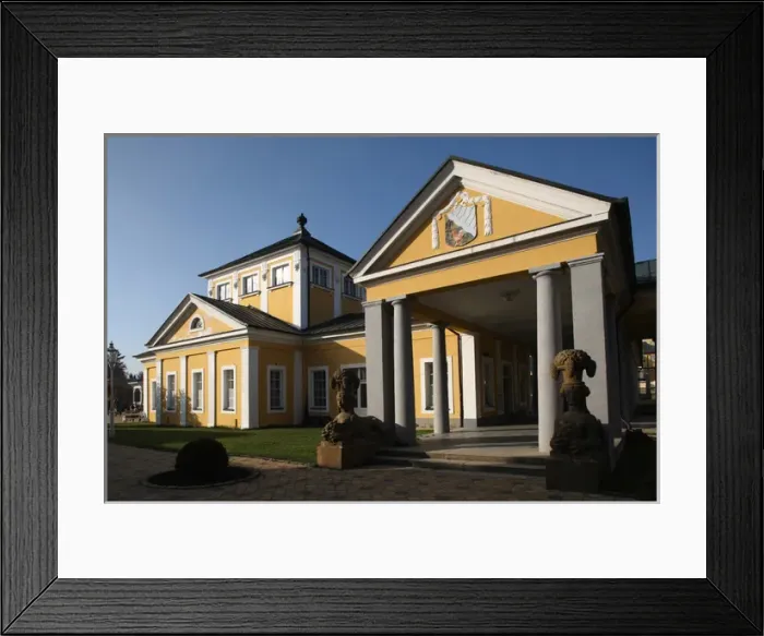 Framed Print : Europe, Czech Republic, Frantiskovy Lazne. Spa hall in inner city Framed Print : Europe, Czech Republic, Frantiskovy Lazne. Spa hall in inner city