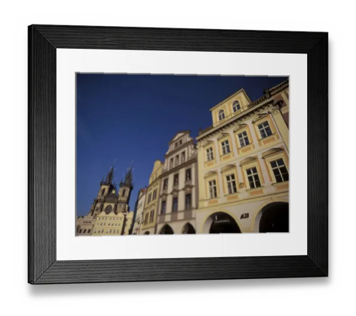 Framed Print : Europe, Czech Republic, Prauge. Old Town Square, Tyn Church (Medium Format) Framed Print : Europe, Czech Republic, Prauge. Old Town Square, Tyn Church (Medium Format)