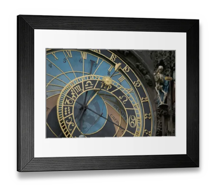 Framed Print : Astronomical Clock on tower of Old Town Hall, Prague, Czech Republic Framed Print : Astronomical Clock on tower of Old Town Hall, Prague, Czech Republic