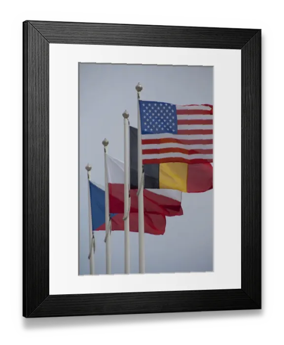 Framed Print : France, Normandy, Arromanches. 66th Anniversary of D-Day Framed Print : France, Normandy, Arromanches. 66th Anniversary of D-Day