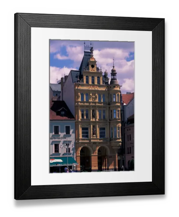 Framed Print : Europe, Czech Republic, Ceske Krumlov Framed Print : Europe, Czech Republic, Ceske Krumlov