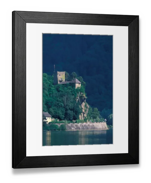 Framed Print : Europe, Czech Republic, fort near Austrian border